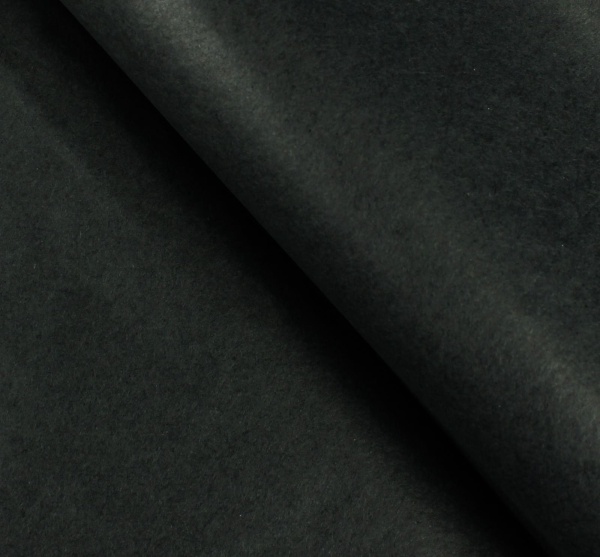 Бумага упаковочная тишью, черный, 50х66 см 10л