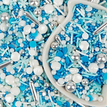 Посыпка кондитерская микс "Лазурный берег" 25 гр. 03/04/2027