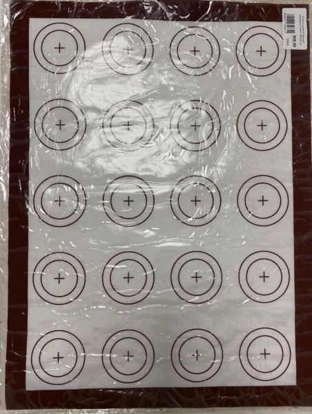 Коврик силиконовый «Макарон.Плюс», 40х30 см (D 3,5см и 5см)