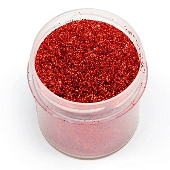 Блестки декоративные «Красный» 10 гр