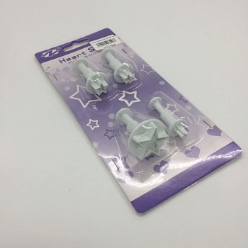 Набор плунжеров Звезда, 4 шт: d=0,5см d=1см, d=1,3cм, d=2,5cм