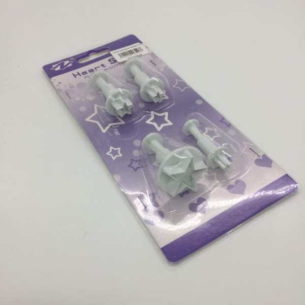 Набор плунжеров Звезда, 4 шт: d=0,5см d=1см, d=1,3cм, d=2,5cм