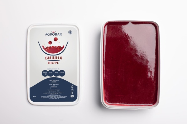 Пюре Вишня Agrobar (Агробар) замороженное, 250 гр