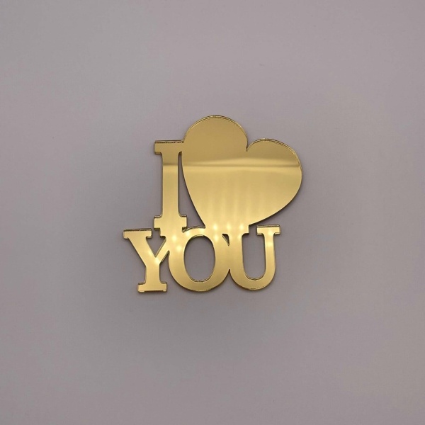 Топпер на бенто торт Love №5