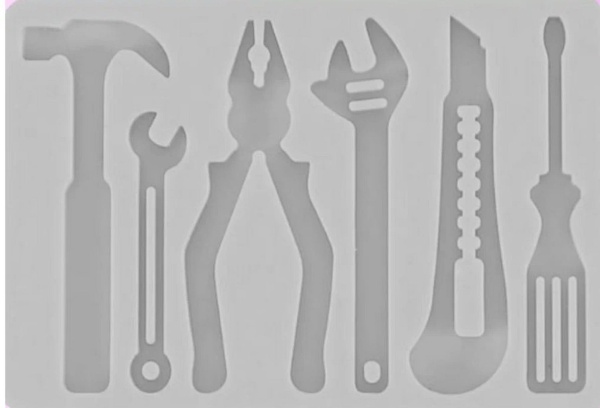Силиконовый молд Инструменты 6 см
