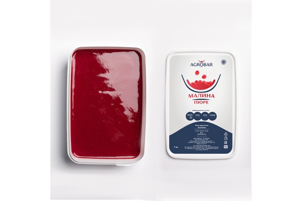 Пюре Малина Agrobar (Агробар) замороженное, 250 гр