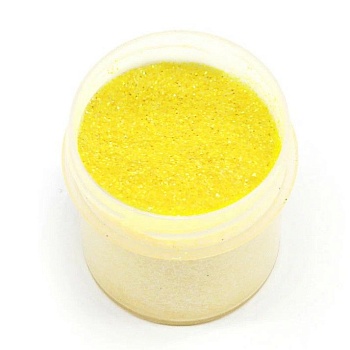 Блестки декоративные «Желтый» 10 гр