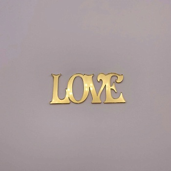 Топпер на бенто торт Love