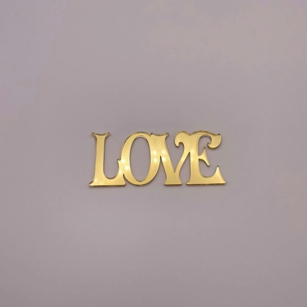 Топпер на бенто торт Love