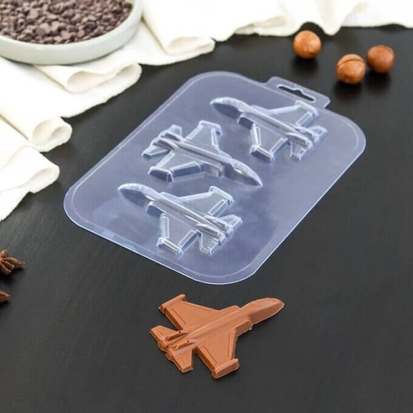 Форма для шоколада «Истребитель»