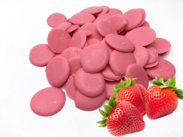 Глазурь кондитерская Шокомилк (Клубника со сливками) 200г