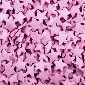 Посыпка звезды сиреневые 25 г.