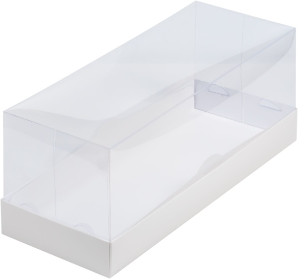 Коробка под рулет ПРЕМИУМ с пластиковой крышкой 300х120х120 мм