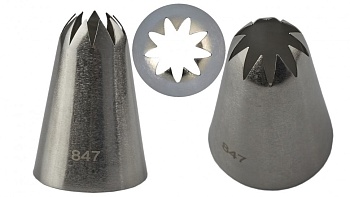 Насадка кондитерская 847 "Закрытая звезда"