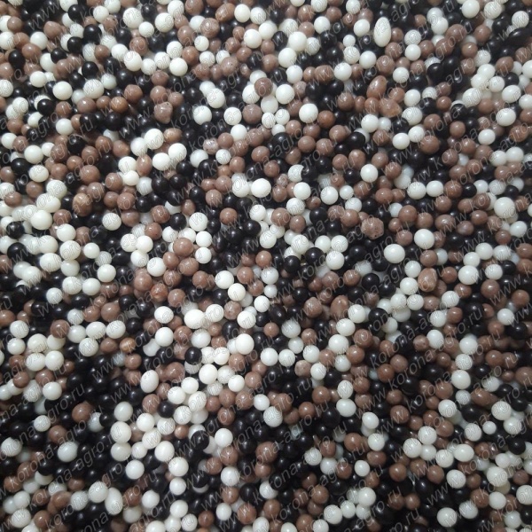 Драже зерновое в кондитерской глазури Микс №115 2мм 50г.