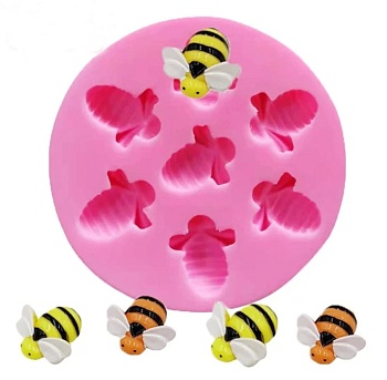 Силиконовый молд "Пчелки"