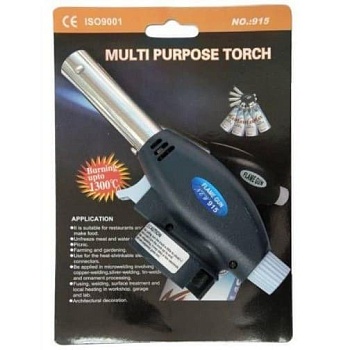Газовая горелка Multi Purpose Torch пьезо 915