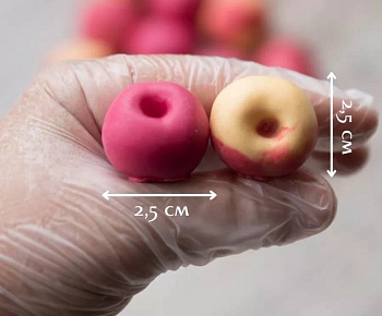 Силиконовая форма Черешня 6шт ячеек