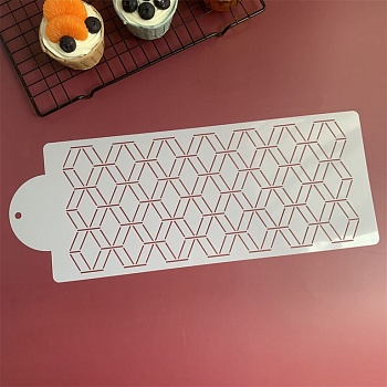 Трафарет для декора торта №52