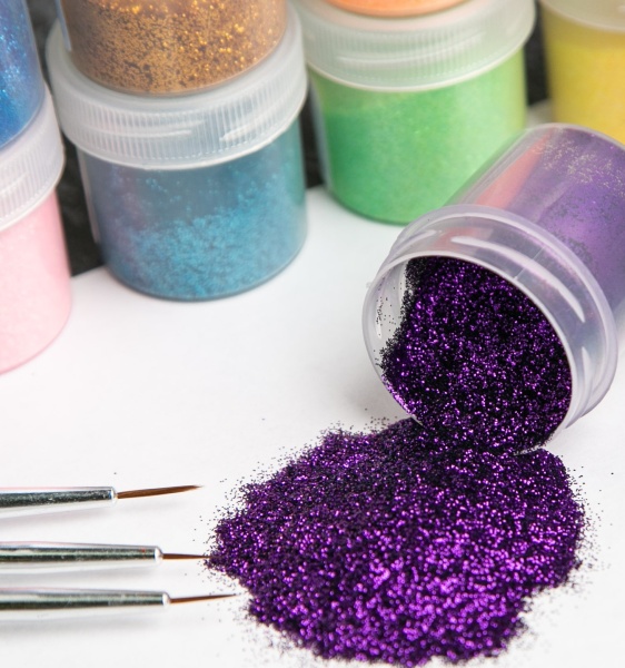 Блестки декоративные «Темно-фиолетовый» 10 гр