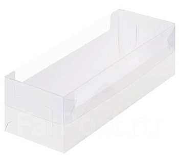 Коробка под рулет с пластиковой крышкой 300х110х80 мм