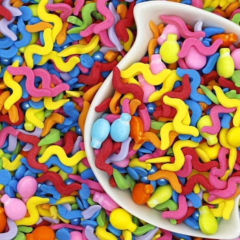 Посыпка кондитерская микс  "Мульти пульти" 25 г.