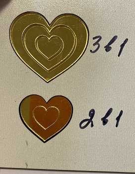 Топпер / Сердечко 2 в 1