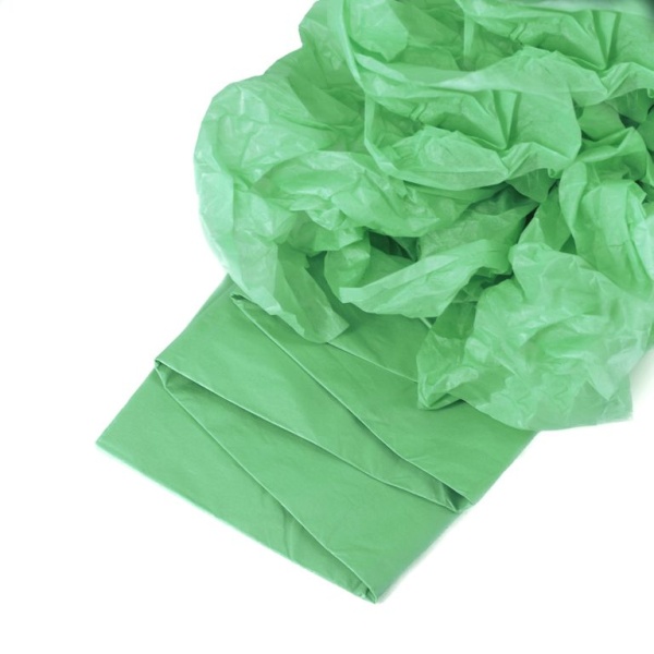 Бумага упаковочная тишью, Мятная 50х66 см (10 листов)