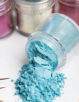 Краситель сухой перламутровый Bakerika «Голубой лед» 4 гр