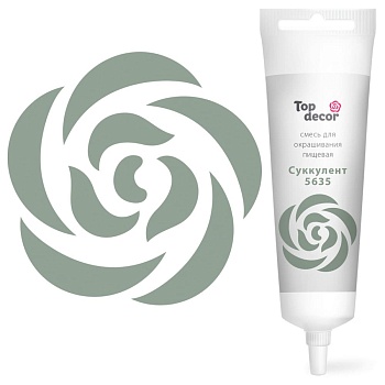 Смесь для окрашивания пищ. продуктов Top decor Суккулент, 100 гр
