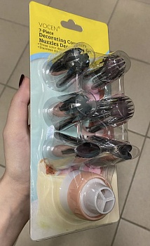 Набор насадок 6шт + переходник