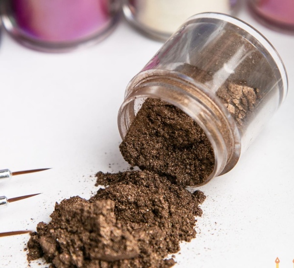 Краситель сухой перламутровый Bakerika «Молочный шоколад» 4 гр