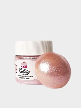 Блеск пищевой Kafety плотный Пудровая роза, 5 г.