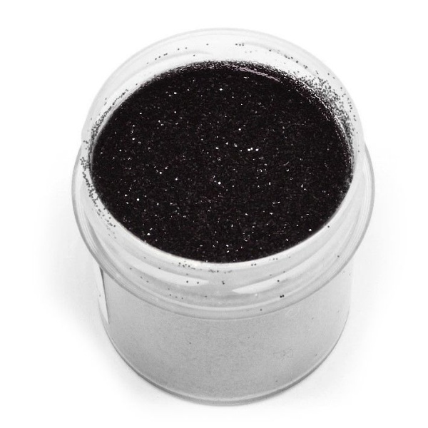 Блестки декоративные «Черный» 10 гр