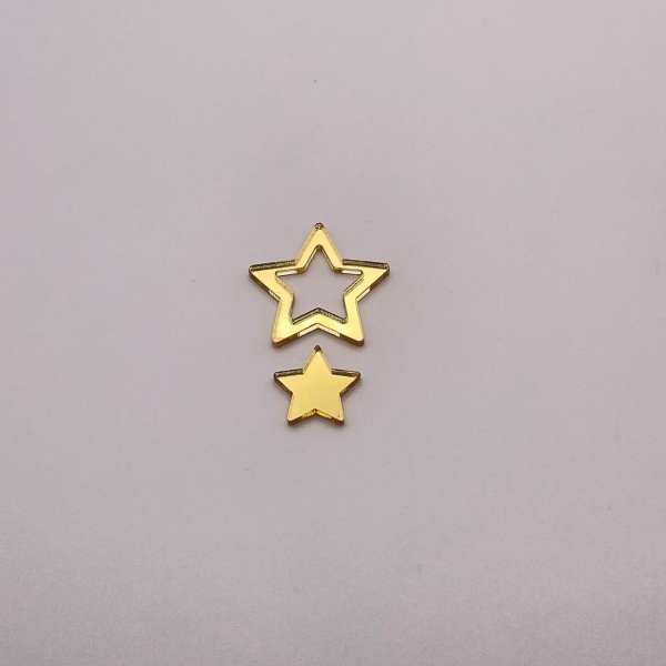 Топпер / Звездочки 2 в 1 (2,5-1см)