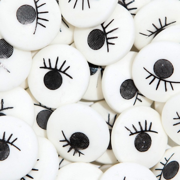 Кондитерская посыпка "Глаза большие с ресничками" 10 гр