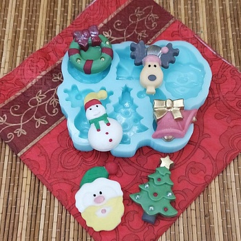 Силиконовый форма №297 "Новогодний" №2