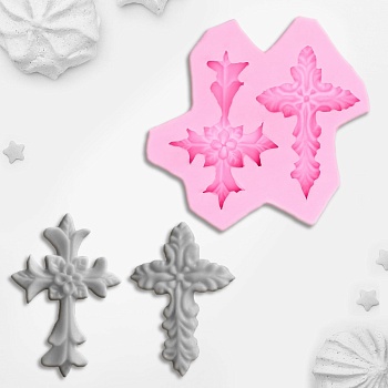 Силиконовый молд «Крестики», 7×7 см