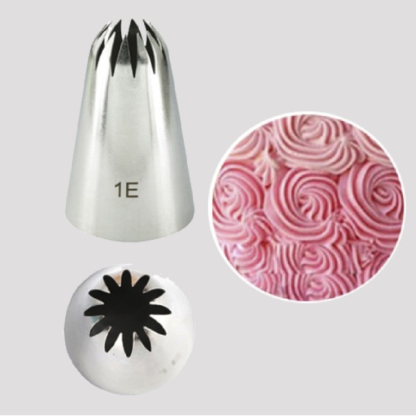 Насадка кондитерская №1Е "Закрытая звезда"