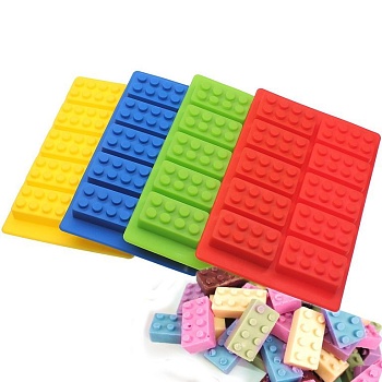 Силиконовая форма «Лего крупные детали»