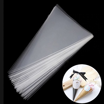 Пакет конус для сладостей 18*37 см (10 шт)