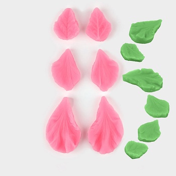 Набор молдов «Лепесточки», силикон, 3 пары