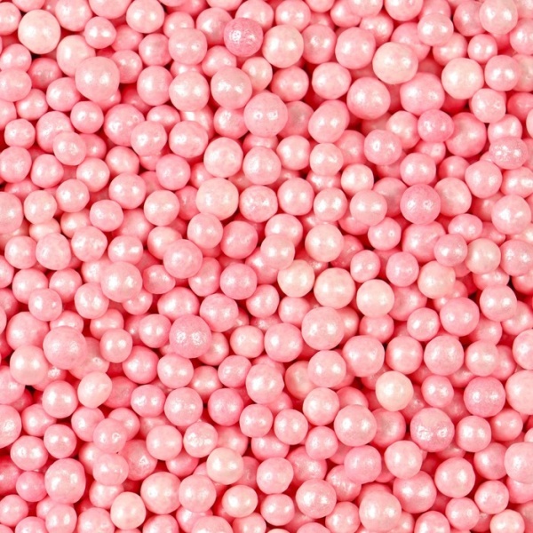 Посыпка кондитерская Top decor, "Шарики Жемчуг", розовый, 25 г