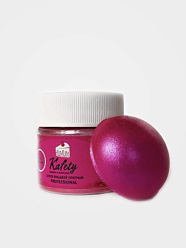 Блеск пищевой Kafety плотный Розовый, 5 г.