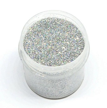 Блестки декоративные «Серебро голографическое» 10 гр