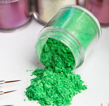 Краситель сухой перламутровый Bakerika «Сочный лайм» 4 гр