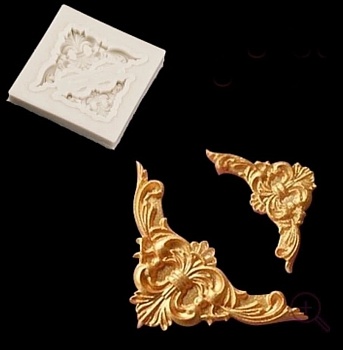 Молд силиконовый Вензиля №153 (4*4см)