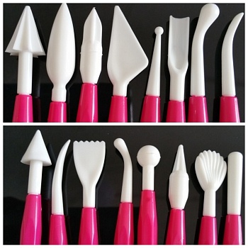 Набор инструментов для мастики (набор) 8 шт