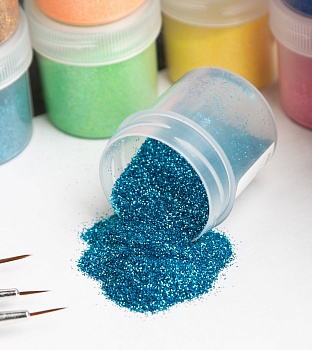 Блестки декоративные «Бирюзовый» 10 гр