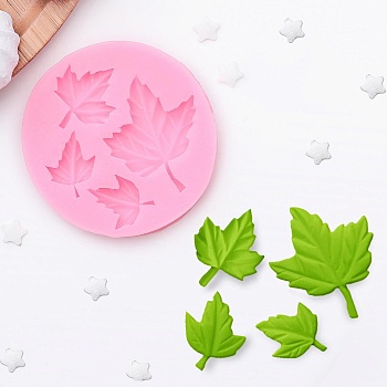 Силиконовый молд «Лист кленовый», 6,5×1 см